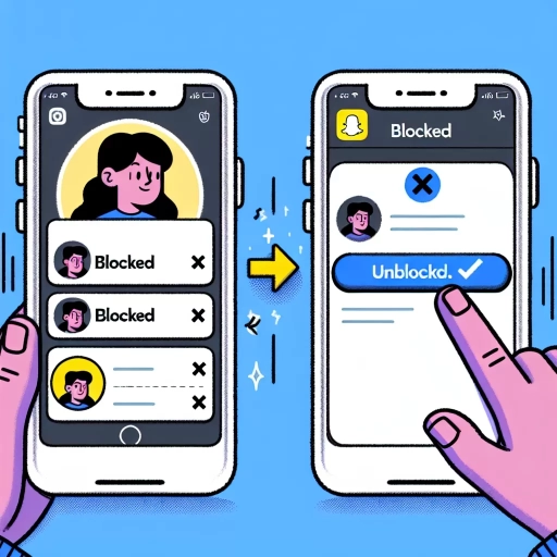 how do you unblock someone on snapchat