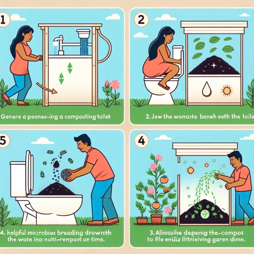 how does a composting toilet work