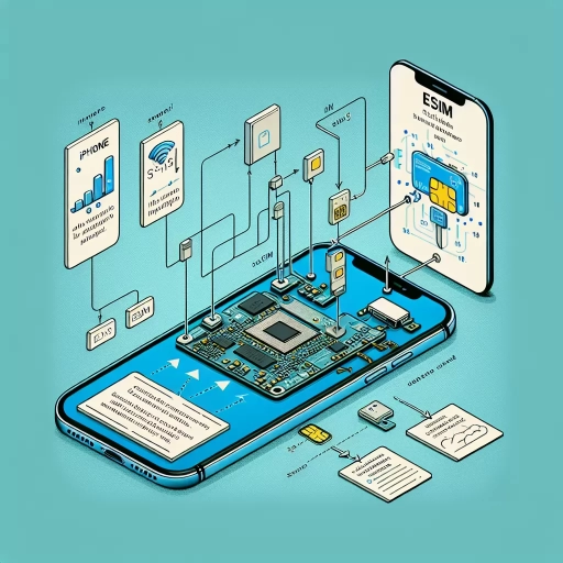 how does esim work iphone