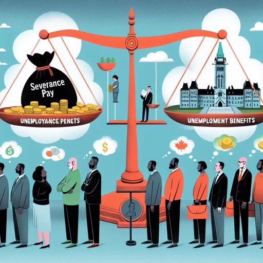 how does severance pay affect unemployment benefits in canada