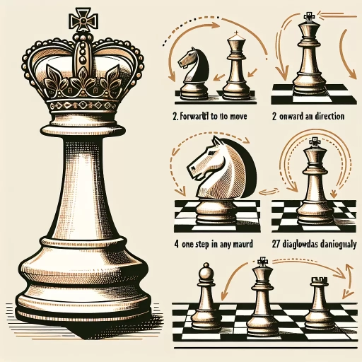 how does the king move in chess