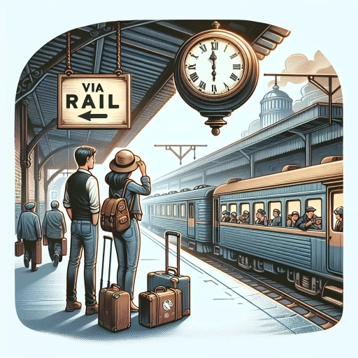 how early to arrive for via rail