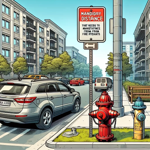 how far away from a fire hydrant