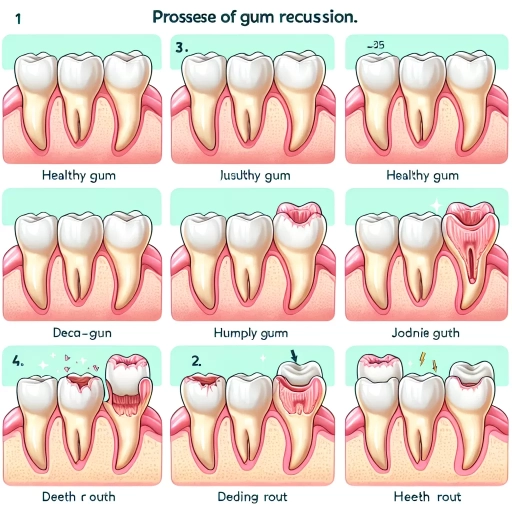 how far can gums recede before teeth fall out