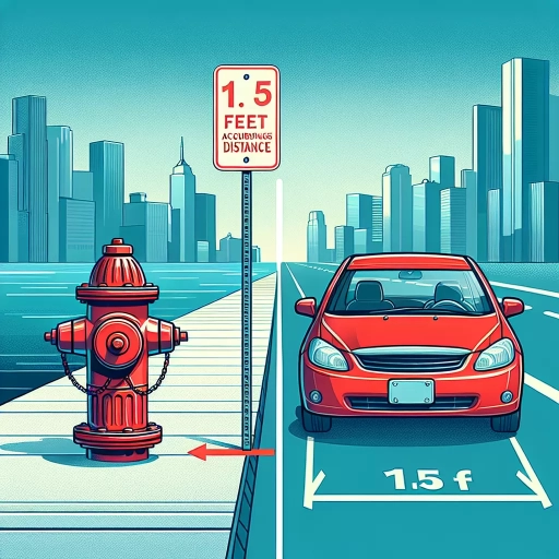 how far do you need to park from a fire hydrant