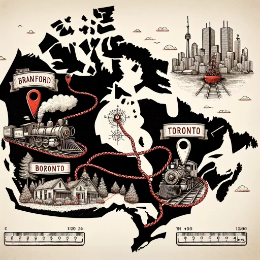 how far is brantford from toronto