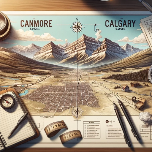 how far is canmore from calgary