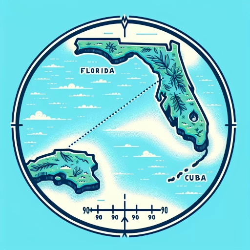 how far is cuba from florida