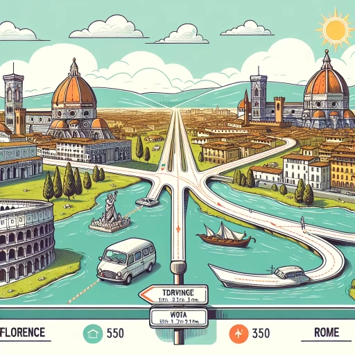 how far is florence from rome