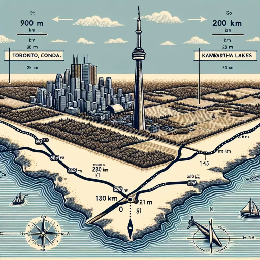 how far is kawartha lakes from toronto