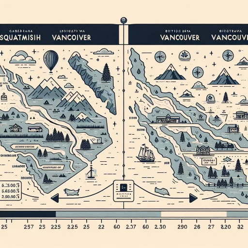 how far is squamish from vancouver