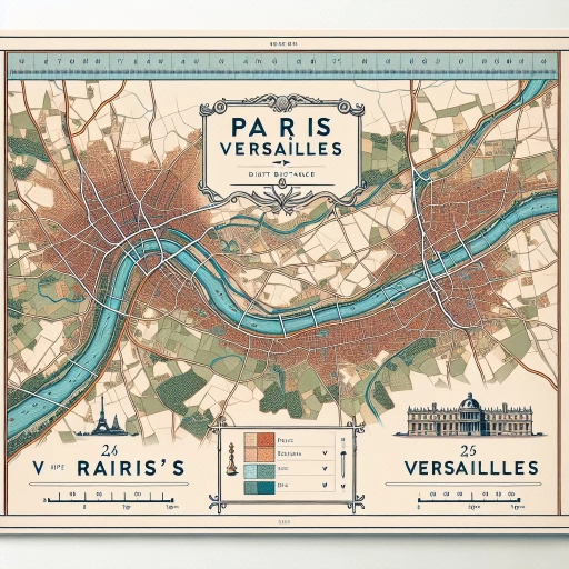 how far is versailles from paris