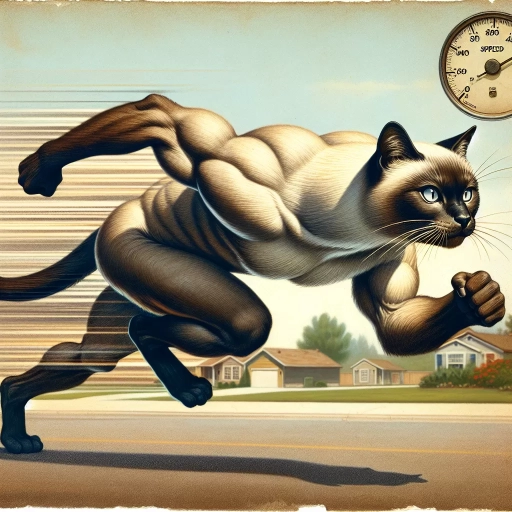 how fast can a cat run