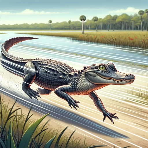 how fast can alligators run