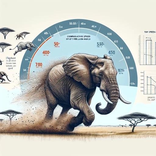 how fast can an elephant run