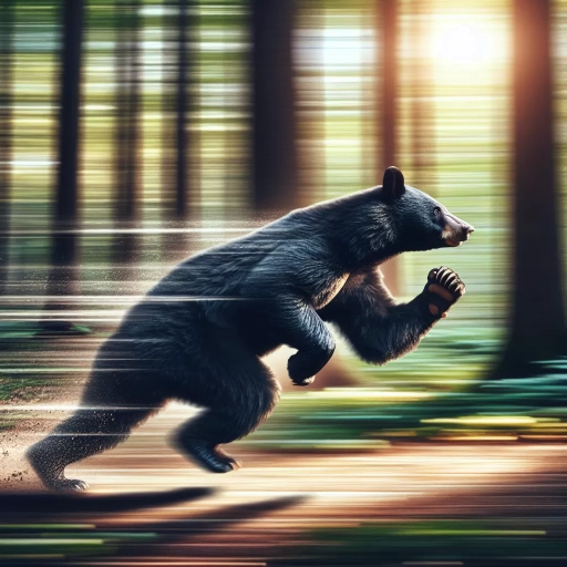 how fast can black bears run