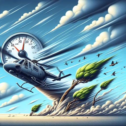 how fast does a helicopter fly