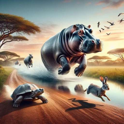 how fast is a hippo
