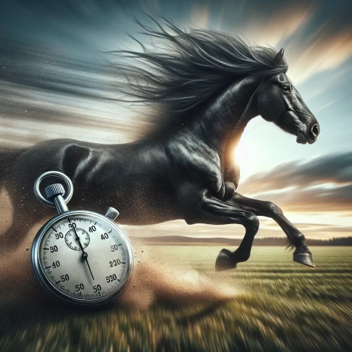 how fast is a horse