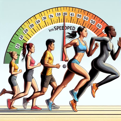 how fast is the average human