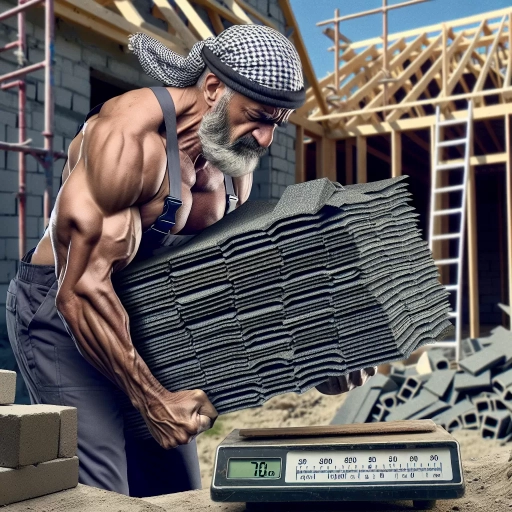 how heavy is a bundle of shingles
