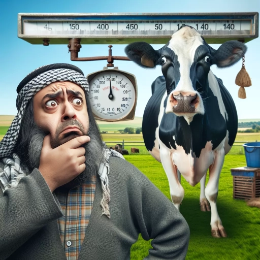 how heavy is a cow
