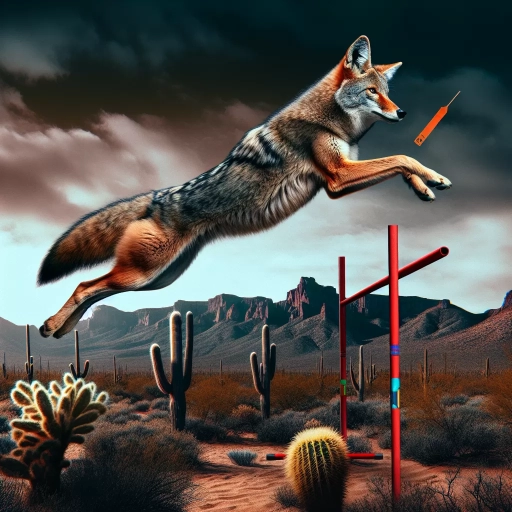 how high can a coyote jump