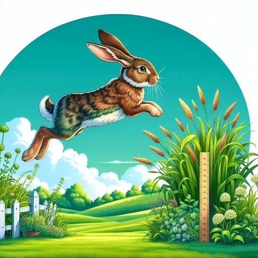 how high can rabbits jump