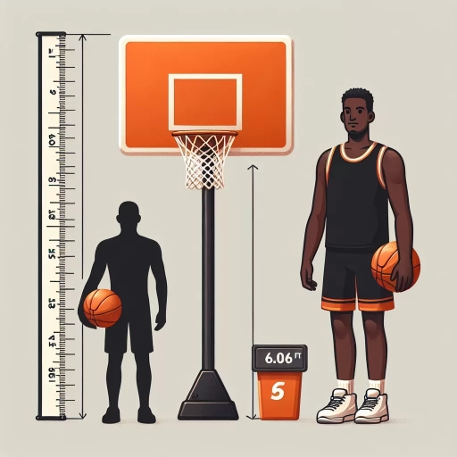 how high is a basketball hoop