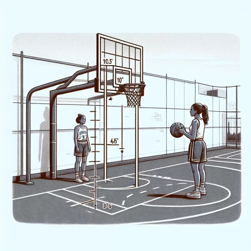 how high is a basketball net