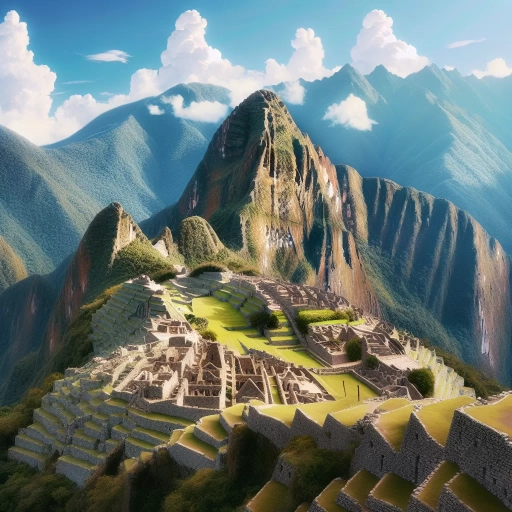 how high is machu picchu