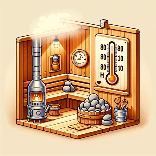 how hot should a sauna be