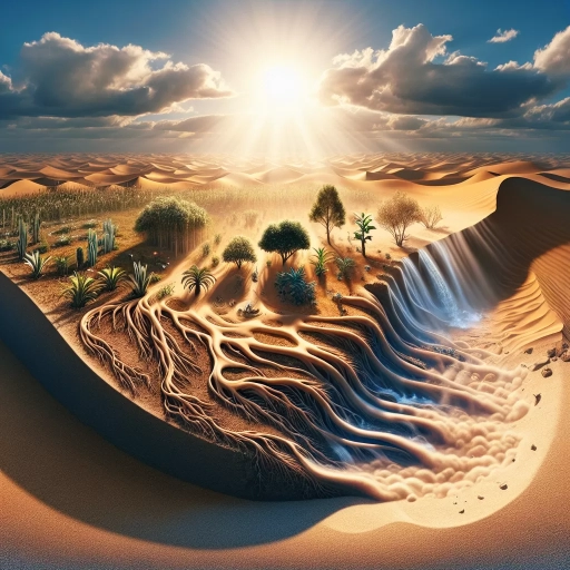 how is a desert formed