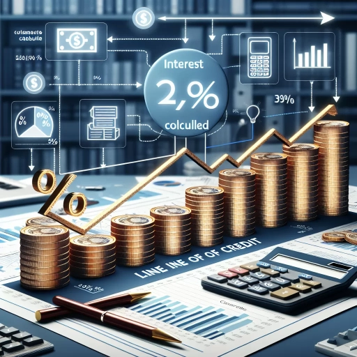 how is interest calculated on a line of credit