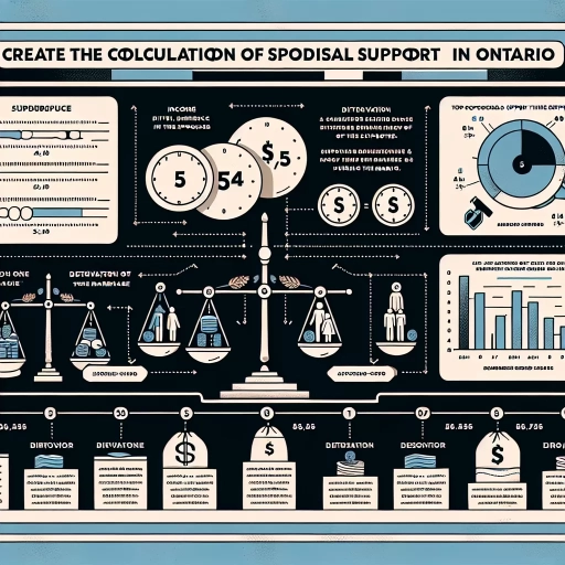 how is spousal support calculated in ontario