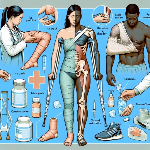 how is the care for a sprain different from a dislocation