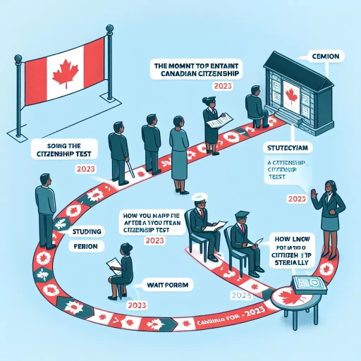 how long after citizenship test is oath ceremony canada 2023