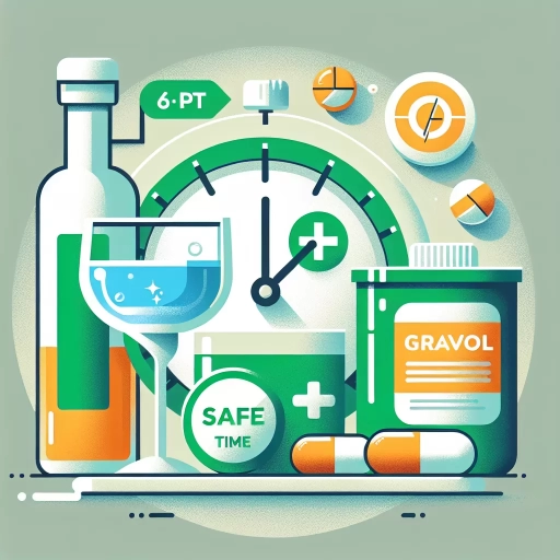 how long after drinking can i take gravol