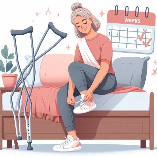 how long after hip replacement can i tie my shoes