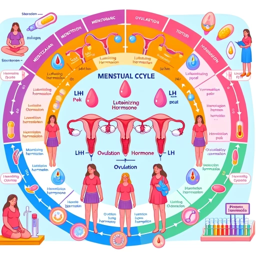how long after lh peak is ovulation