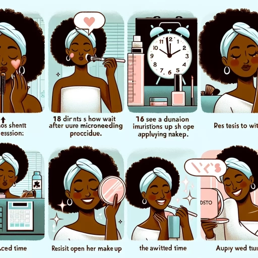 how long after microneedling can i wear makeup