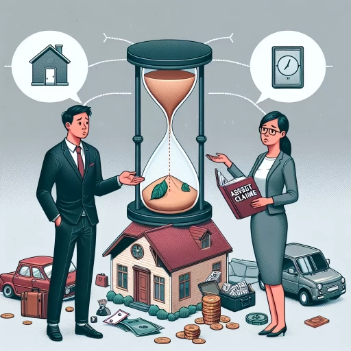 how long after separation can you claim assets