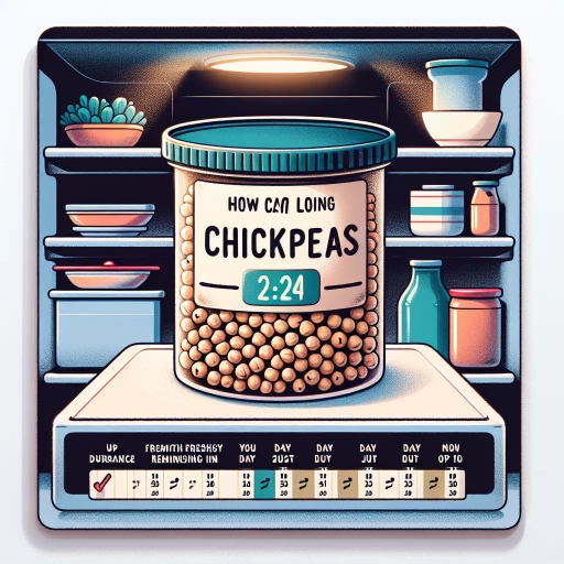 how long are chickpeas good for in the fridge