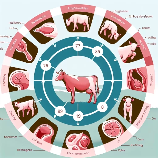 how long are cows pregnant