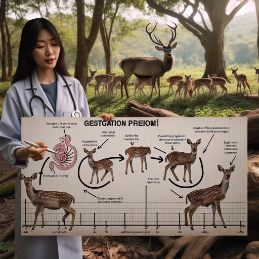 how long are deer pregnant