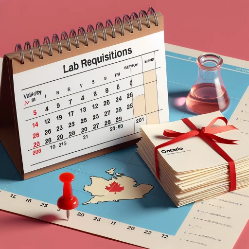 how long are lab requisitions good for ontario