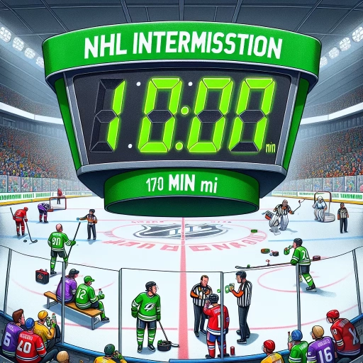 how long are nhl intermissions
