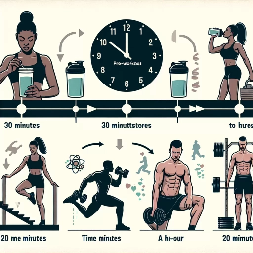 how long before workout to take pre workout