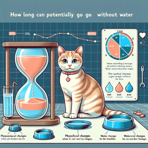 how long can a cat go without water