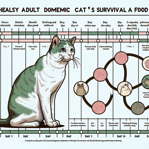 how long can a cat survive without food